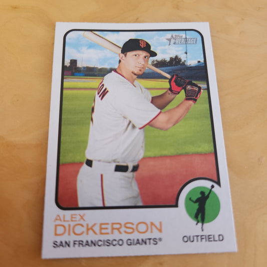 Topps Heritage Alex Dickerson #91