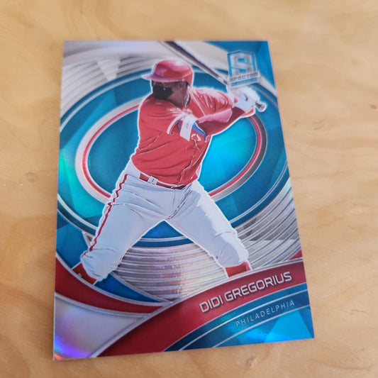 Panini Prizm Spectra Blue Didi Gergorius 18/50 #28