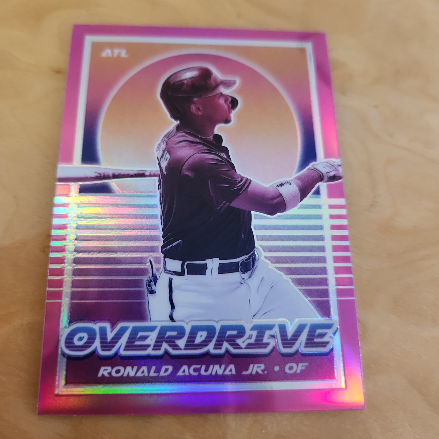 Panini Prizm Overdrive Ronald Acuna Jr. 24/50 #20
