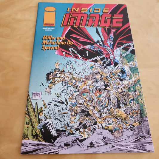 Inside Image Liefeld Youngblood: Strike File & Inside Omage Miller McFarlane Do Spawn