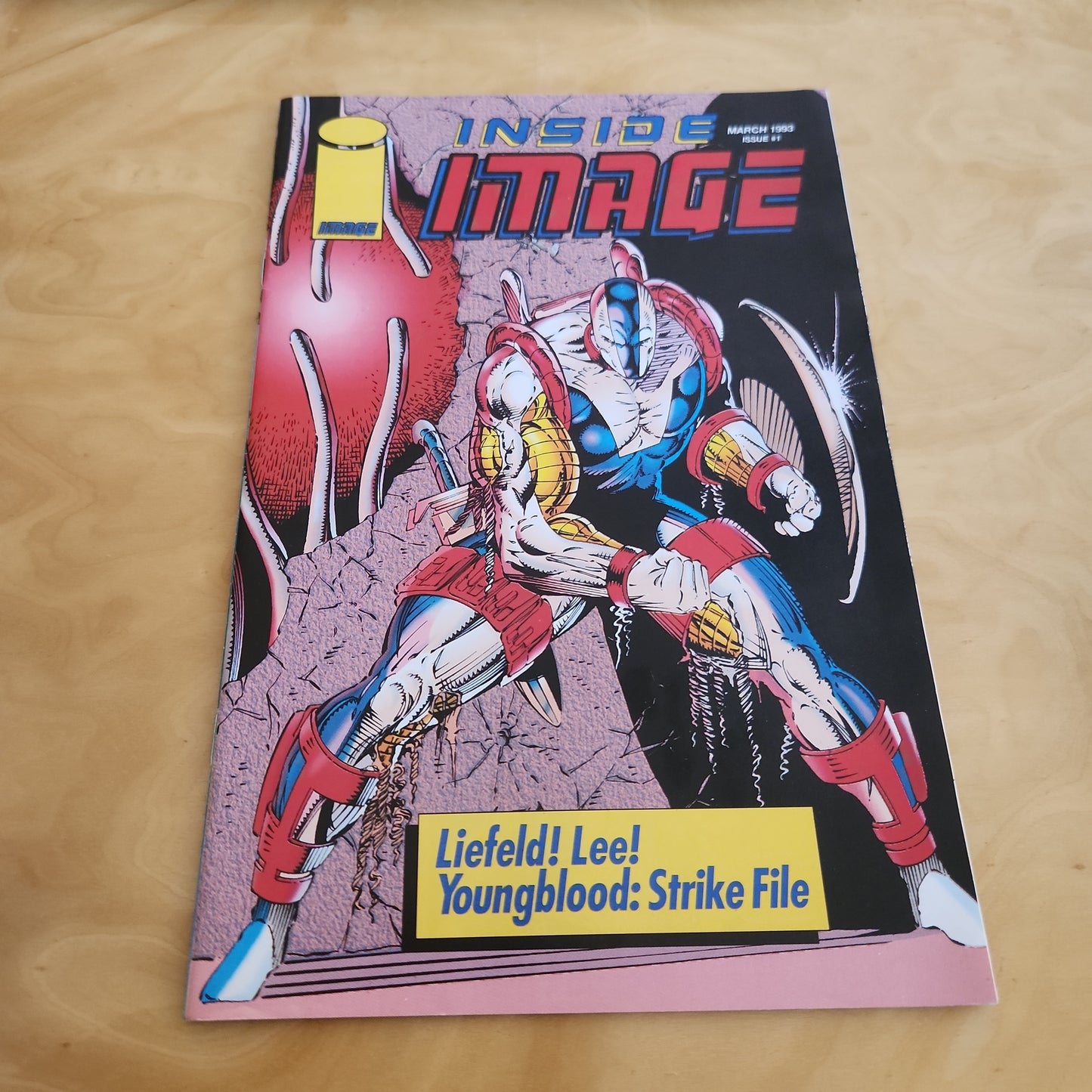 Inside Image Liefeld Youngblood: Strike File & Inside Omage Miller McFarlane Do Spawn