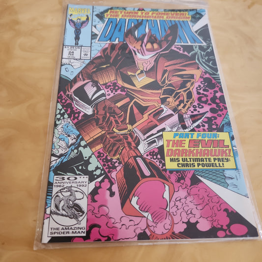 Marvel Comics 30th Anniversary The Amazing Spider-Man Return To Forever The Darkhawk Origin Darkhawk