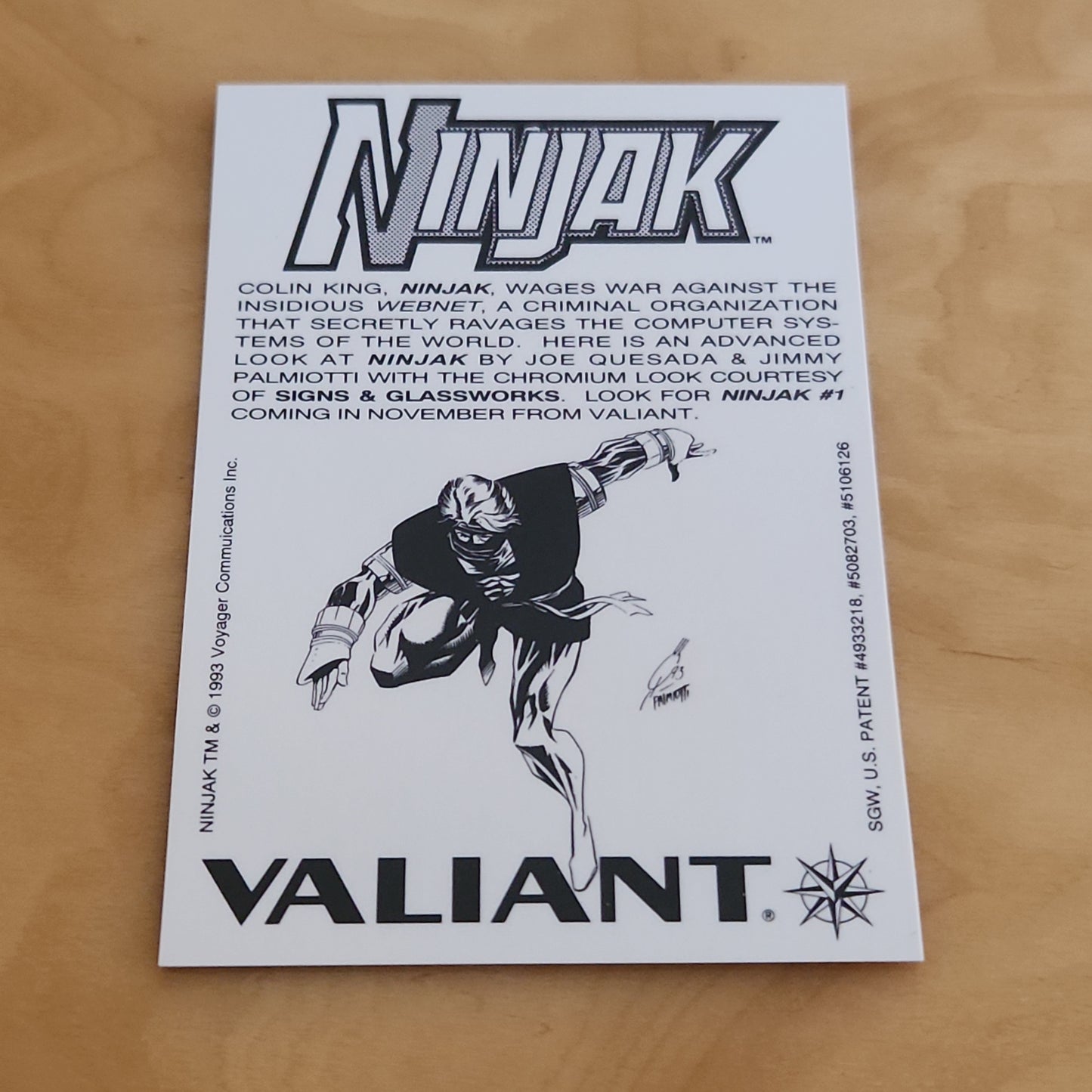 Valiant Ninjak