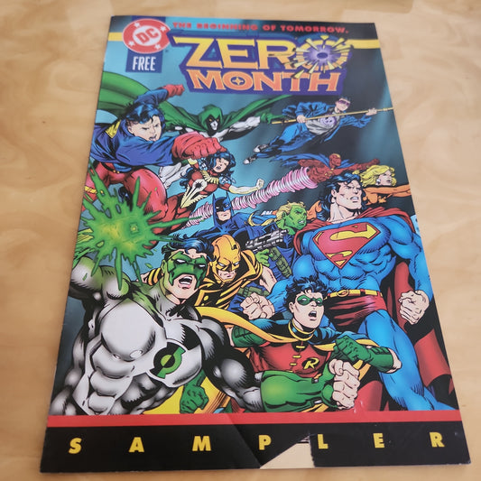 DC Comics The Beginning Of Tommorrow Zero Month Sample