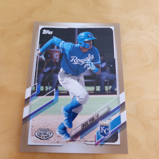 Topps Pro Debut Brown Erick Pena 38/50 #PD-83