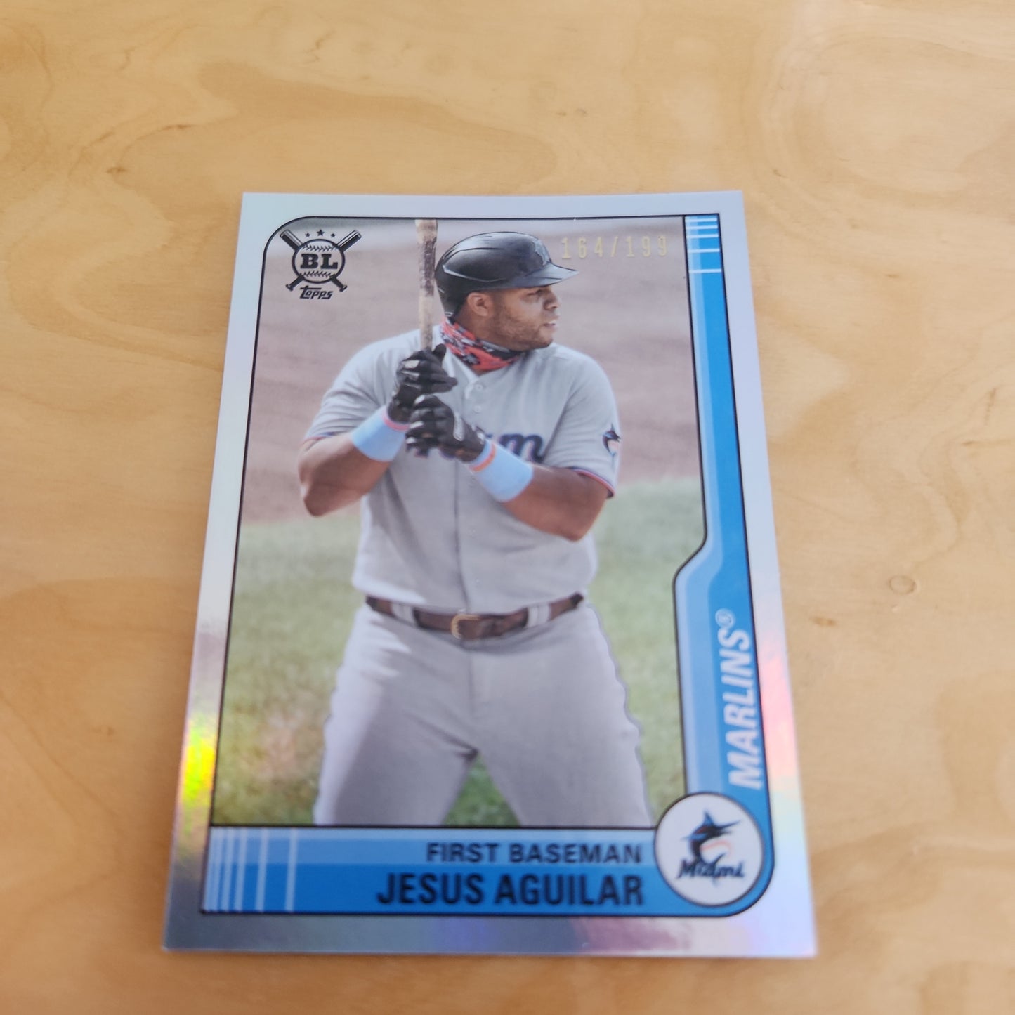 Topps BL Jesus Aguliar 164/199 #167
