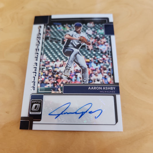 Panini Optic Aaron Ashby Auto #SIGS-AA