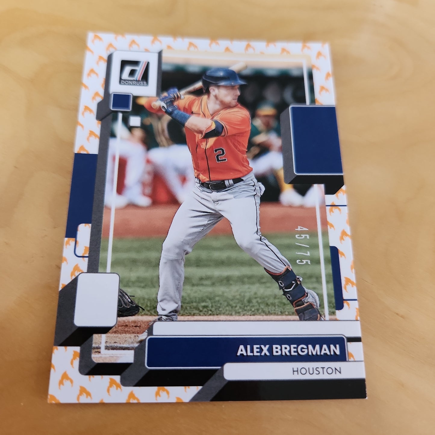 Panini Donruss Fire Alex Bregman #110