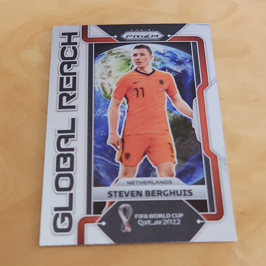 Panini Prizm Global Reach Steven Berghuis #4