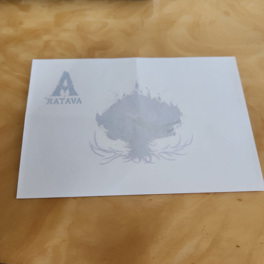 Kellugg's Avatar Glow In The Dark Tatoo