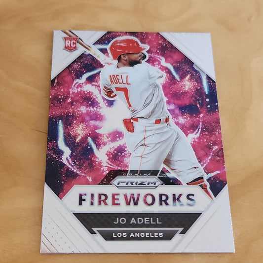 Panini Prizm Fireworks Jo Adell RC #FW9