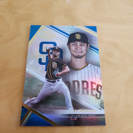 Topps Gold Label Blue Yu Darvish 06/50 #51