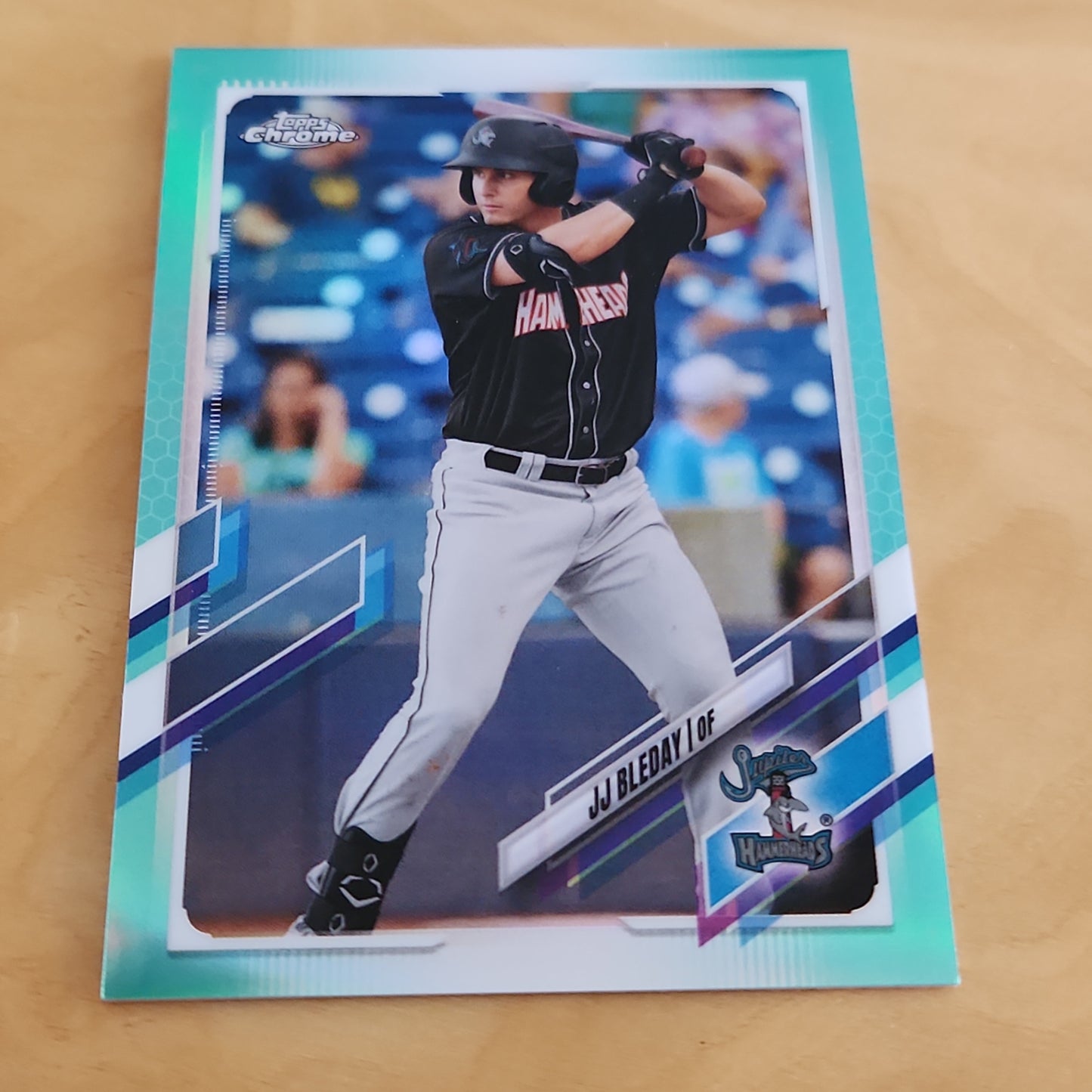 Topps Chrome Green JJ Bleday 46/75 #PDC-12