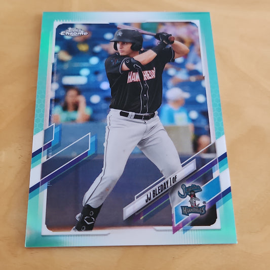 Topps Chrome Green JJ Bleday 46/75 #PDC-12