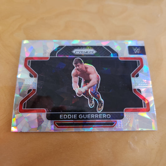 Panini Prizm Cracked Ice Eddie Guerrero #77