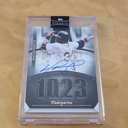 Openned Topps Luminaries 2021 With David Ortiz Auto #HK-DO