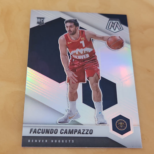 Panini Prizm Mosaic Facundo Campazzo RC #237