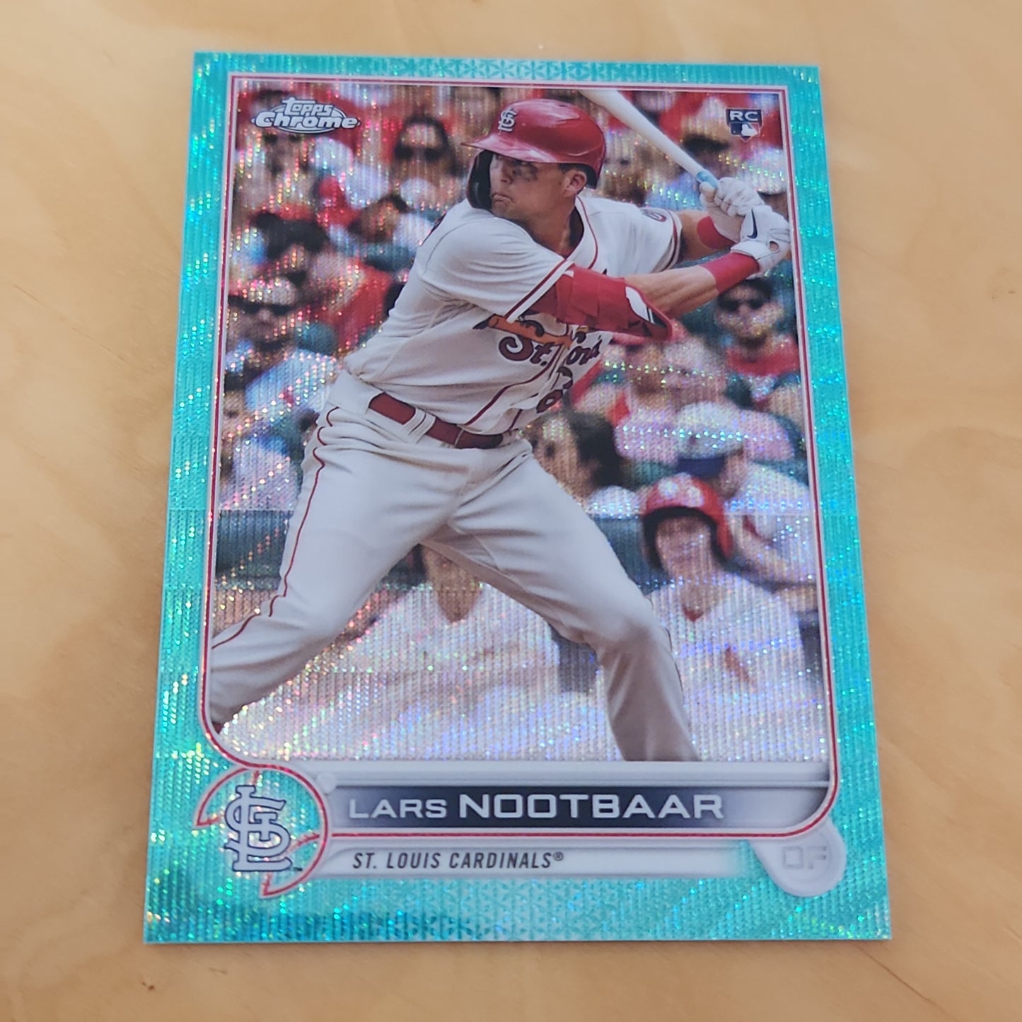 Topps Chrome Green Lars Nootbaar RC 171/199 #19