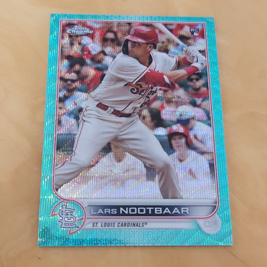 Topps Chrome Green Lars Nootbaar RC 171/199 #19