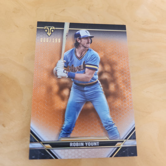 Topps Orange Robin Yount 006/199 #35