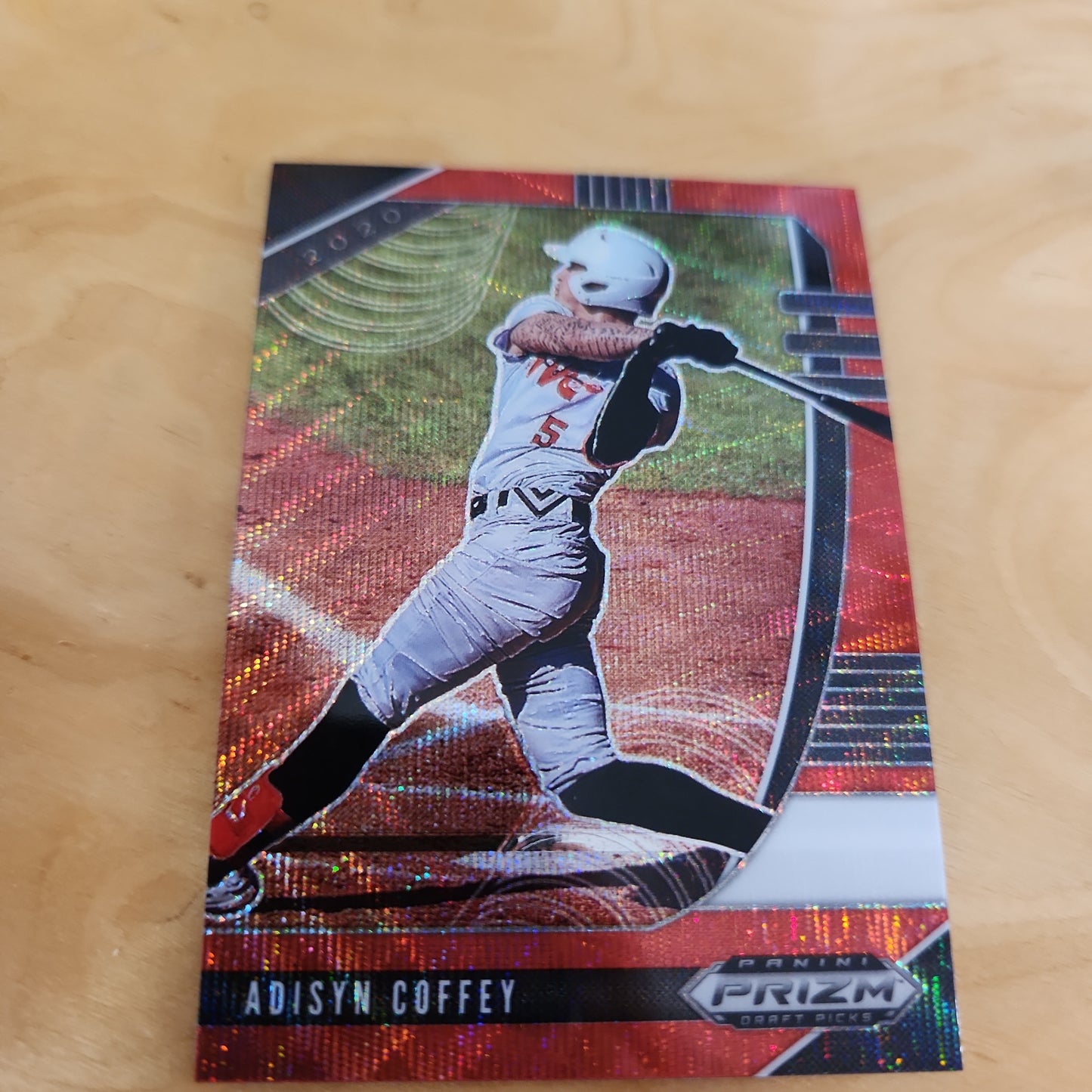 Panini Prizm Red Draft Picks Adisyn Coffey #PDP83