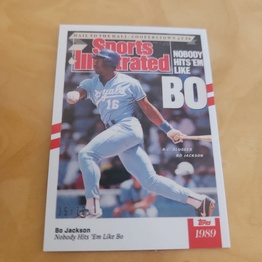 Topps Sports Illistrated BO Jackson 35/70 #31