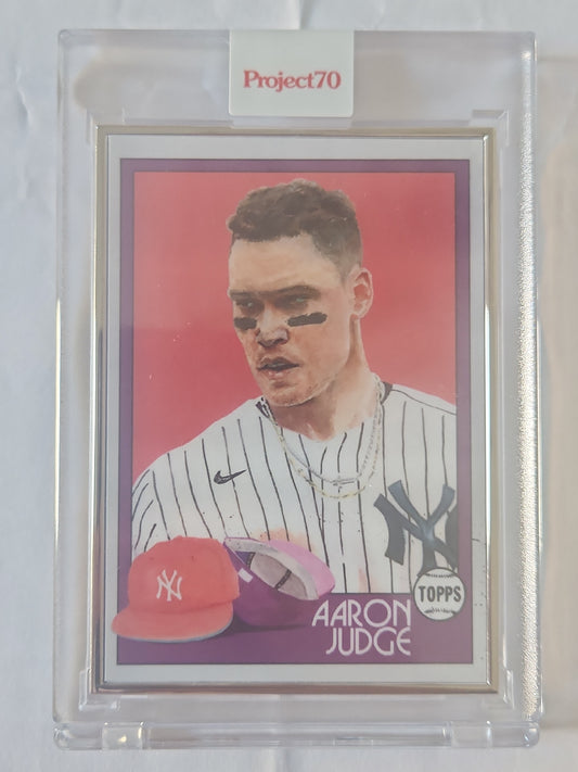 2021 Topps Project70 Aaron Judge #519 Jacob Rochester Artist Proof 12/51