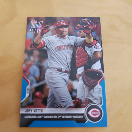 Topps Now Blue Joey Votto 29/59 #790