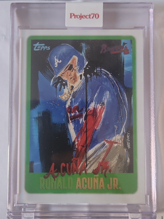 2021 Topps Project70 1997 Ronald Acuna Jr. #515 by Gregory Siff