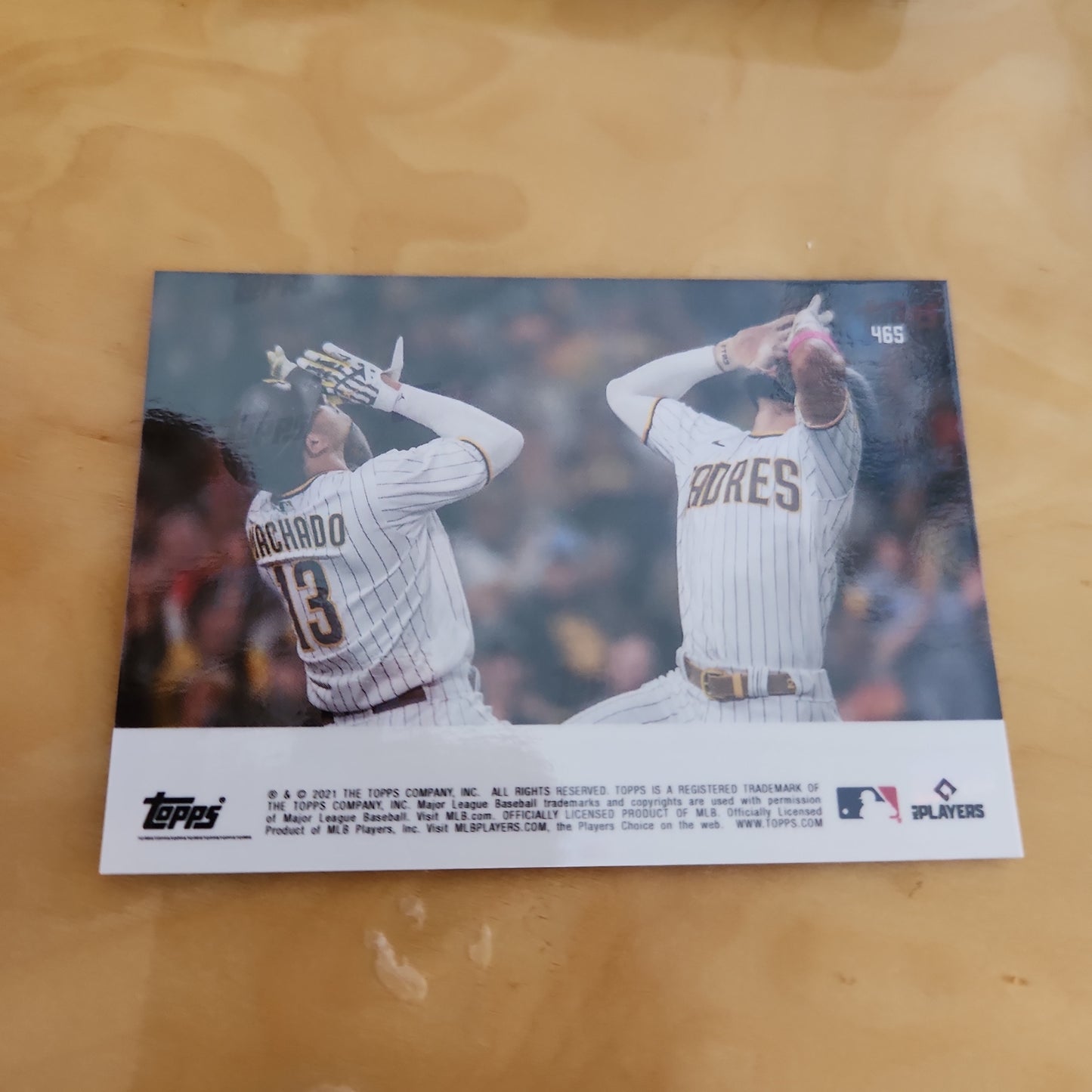 Topps Now Blue Fernando Tatis Jr. 1/49 #465