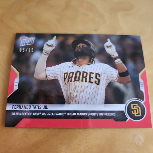 Topps Now Red Fernando Tatis Jr. 05/10 #479
