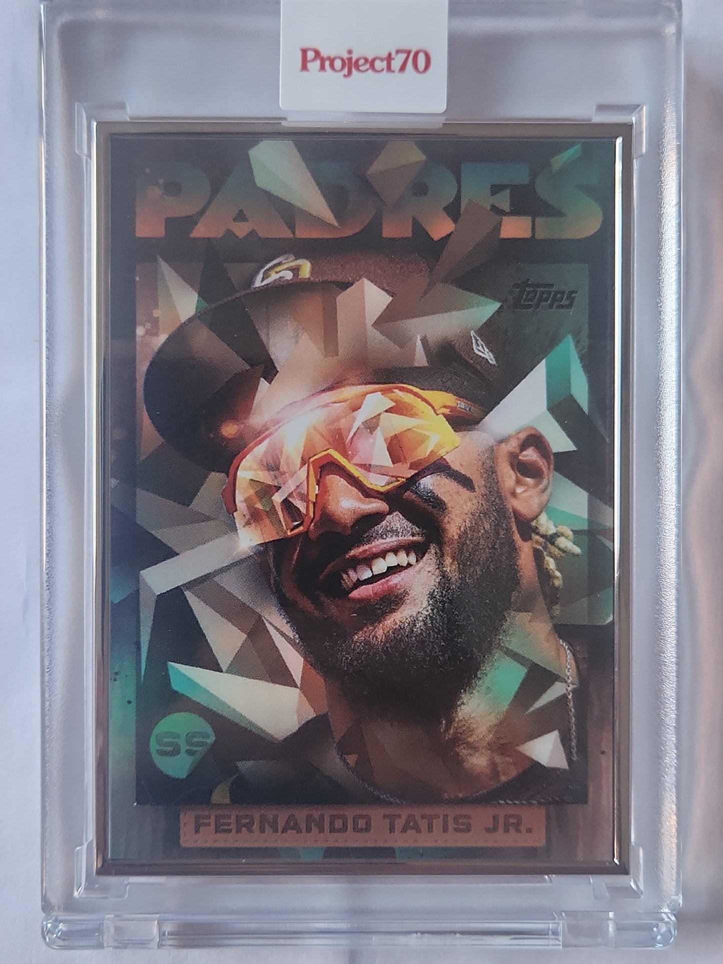 2021 Topps Project70 Fernando Tatis Jr. #506 Artist Proof by Mikael B 32/51