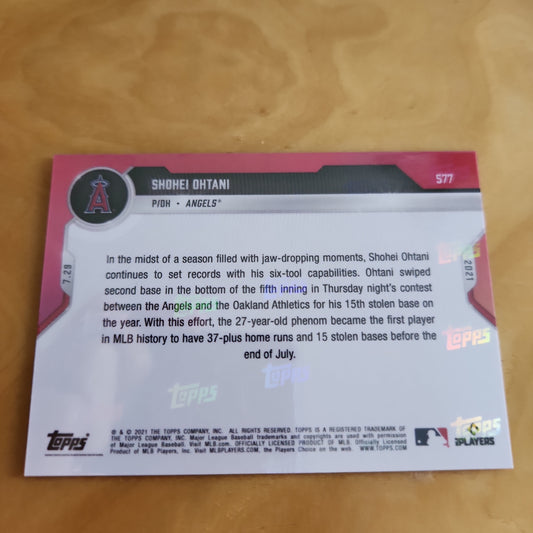 Topps Now Purple Shoei Ohtani 21/25 #577