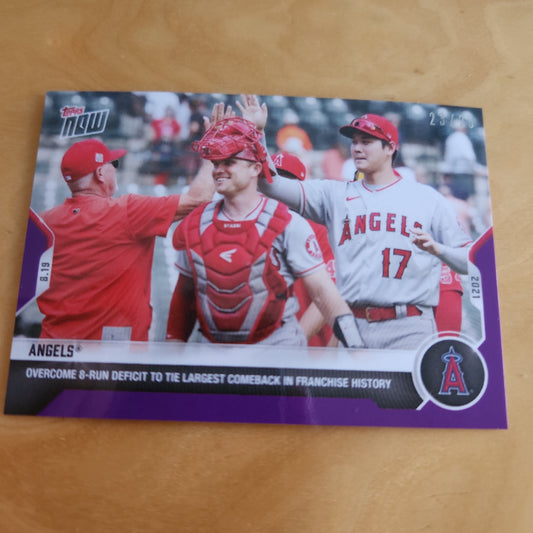 Topps Now Purple Angles 23/25 #681