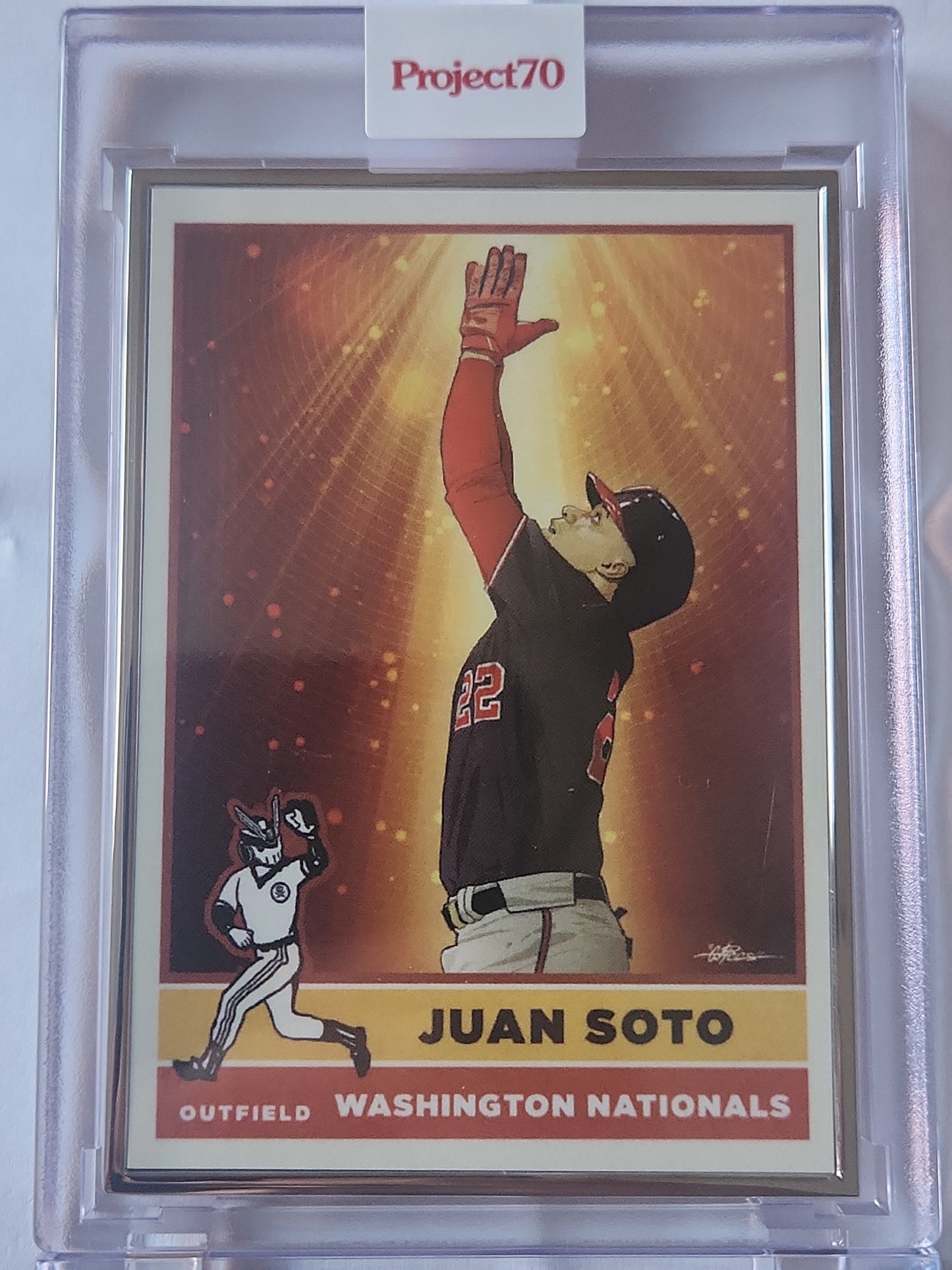 2021 Topps Project70 1976 Juan Soto #526 Artist Proof by Quiccs 10/51