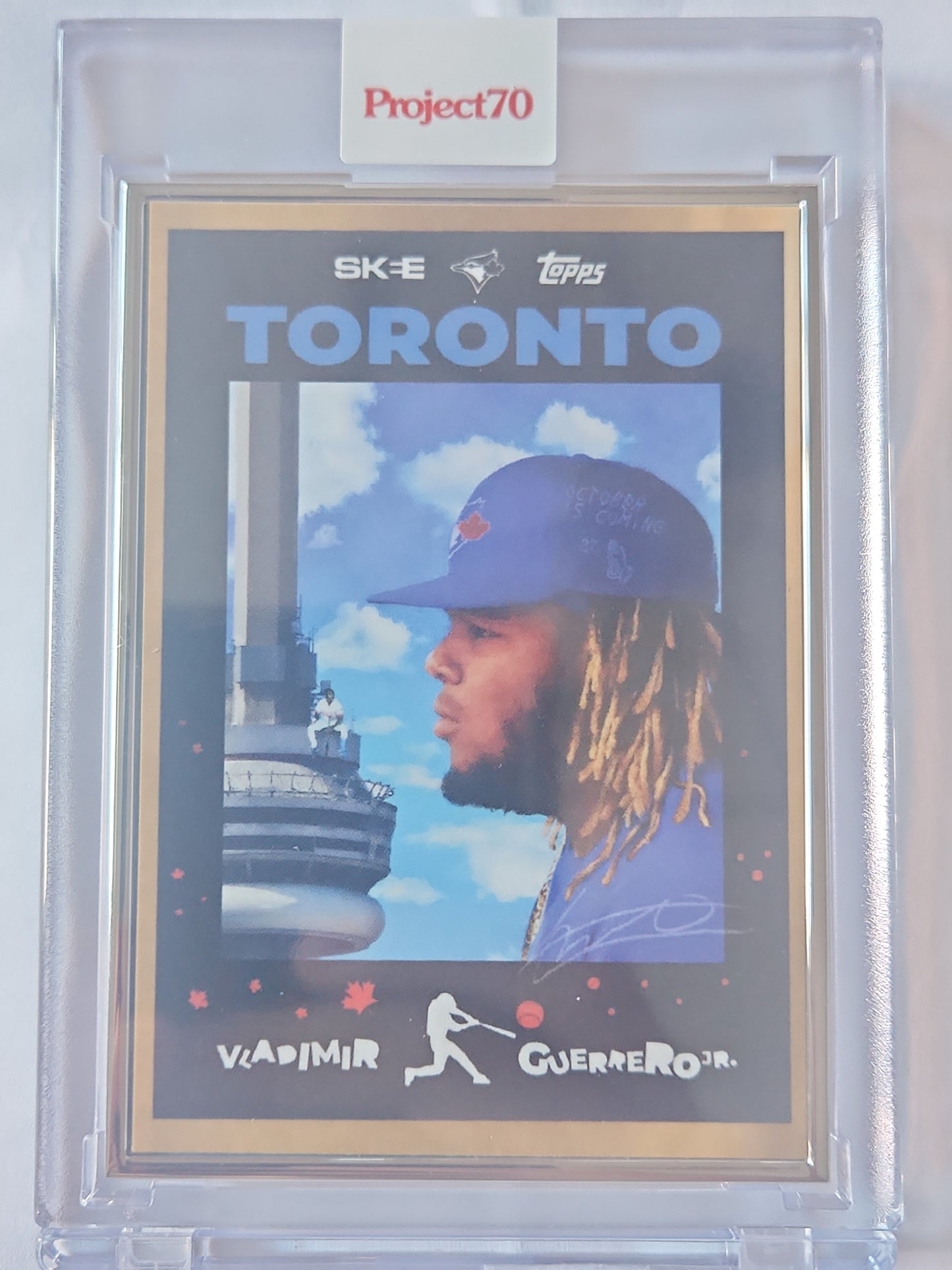 2021 Topps Project70 Vladimir Guerrero Jr #466 Artist Proof by DJ Skee 11/51