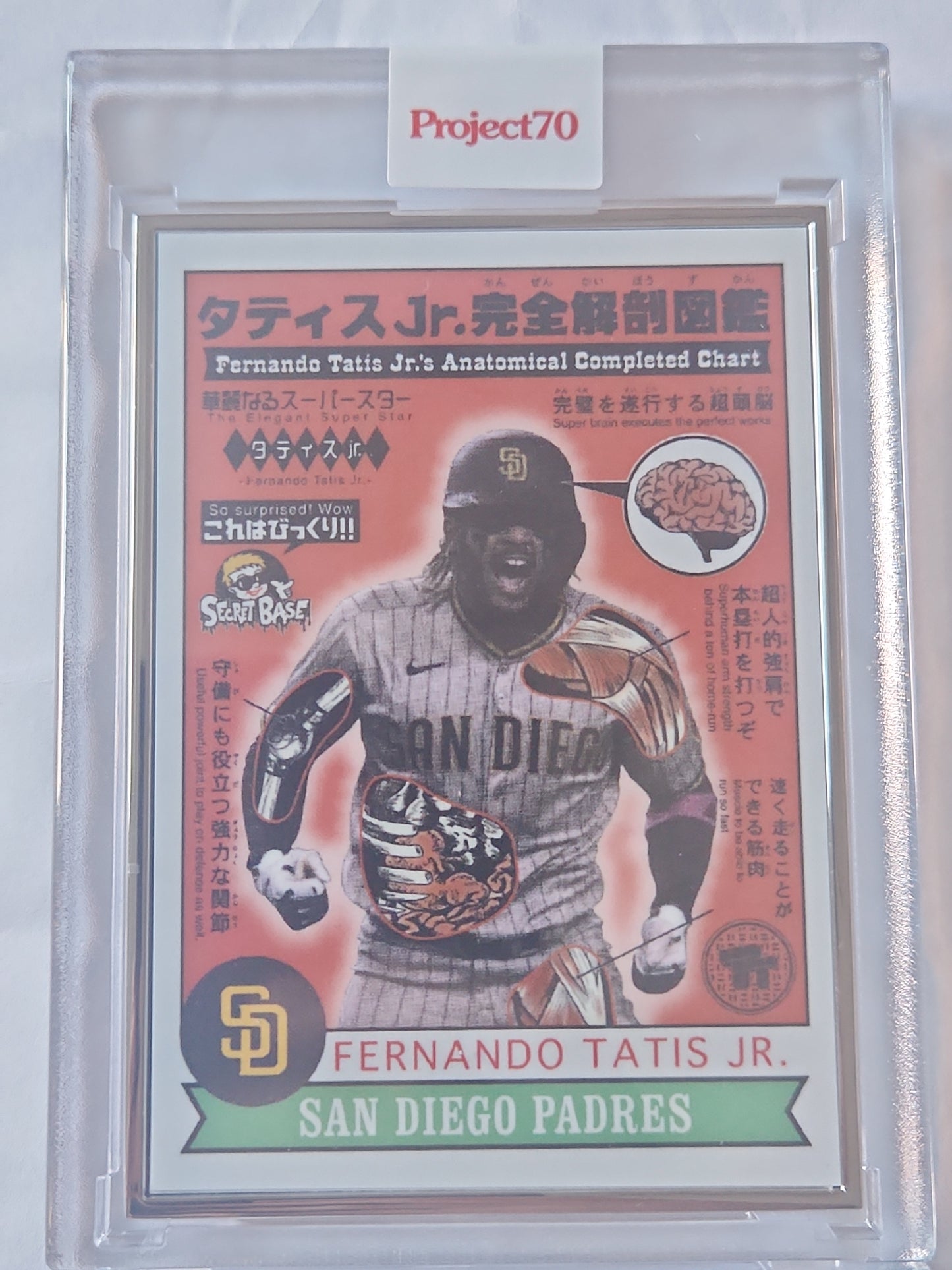 2021 Topps Project70 1987 FernandoTatisJr #492 Artist Proof by Toy Tokyo 17/51