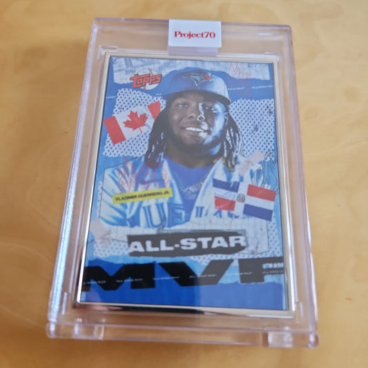 Topps Project 70 Art By: Tyson Beck Vladimir Guerrero Jr. 28/51 #434