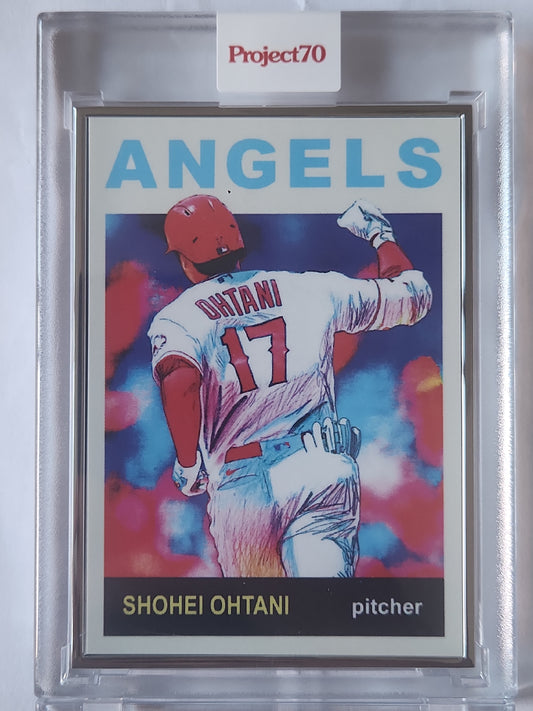 2021 Topps Project70 1964 Shohei Ohtani #488 Artist Proof by Matt McCormick 24/51