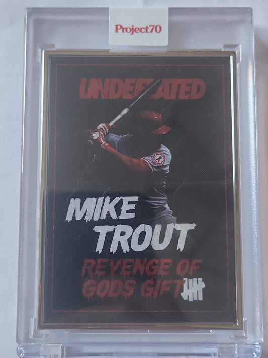 2021 Topps Project70 1960 Mike Trout #464 Artist Proof by UNDEFEATED 45/51