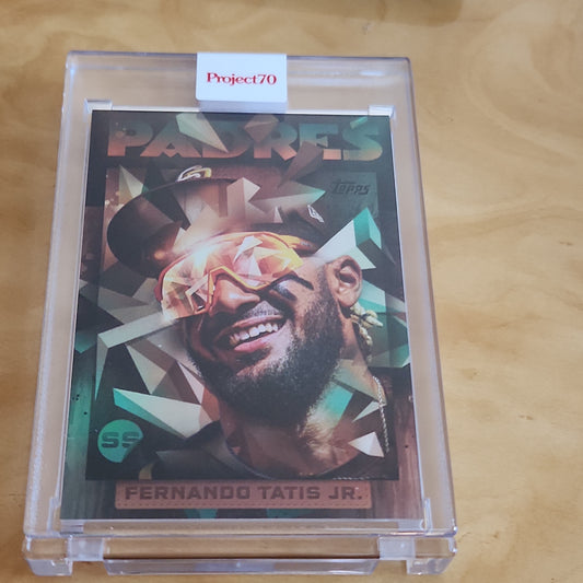 Topps Project 70 Art By:Mikael B. Fernando Tatis Jr. 45/70 #506