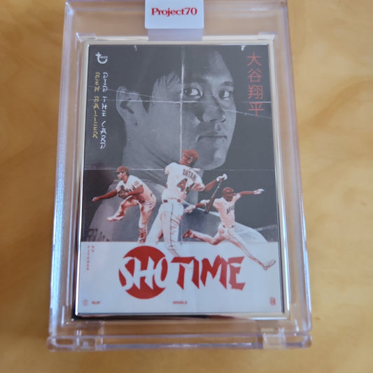 Topps Project 70 Artist Proof By: Ben Baller Shohei Ohtani 34/51 #454