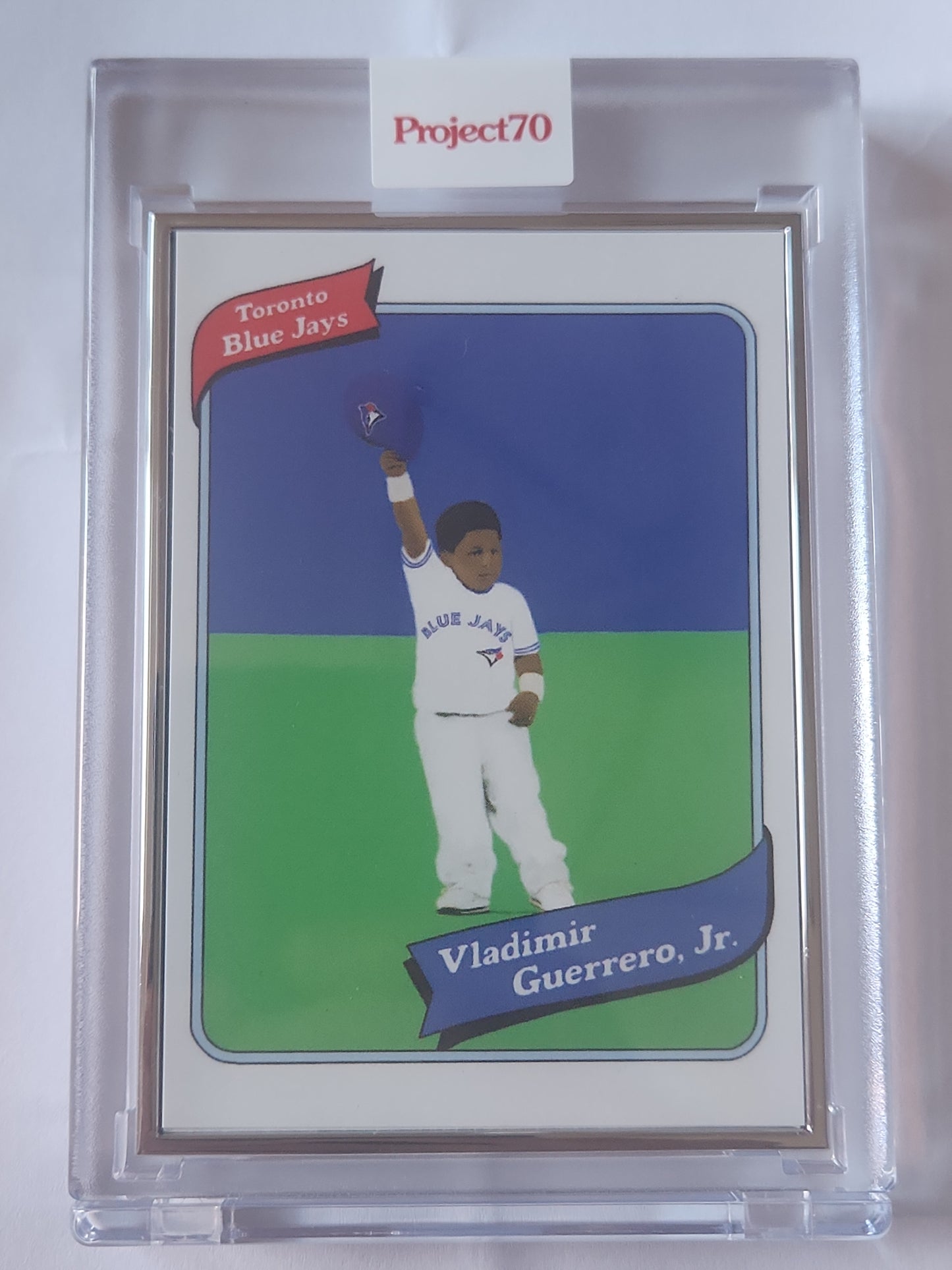 2021 Topps Project70 1980 Vladimir Guerrero Jr #475 Artist Proof by Oldmanalan 15/51