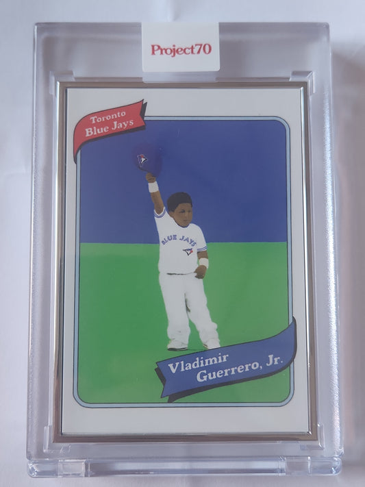 2021 Topps Project70 1980 Vladimir Guerrero Jr #475 Artist Proof by Oldmanalan 15/51