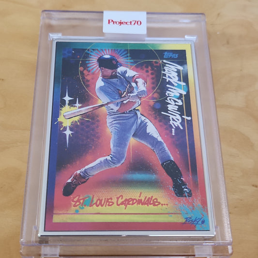 Topps Project 70 Artist Proof By: RISK Mark McGwire 37/51 #279