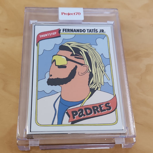 Topps Project 70 Artist Proof By: Fucci Fernando Tatis Jr. 40/51 #448