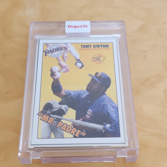 Topps Project 70 Artist Proof By: Sean Wotherspoon Tony Gwynn 09/51 #452