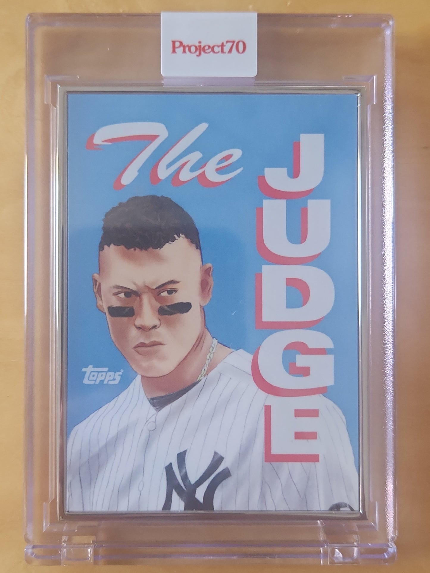 2021 Topps Project70 1954 Aaron Judge #496 Artist Proof by Maket 21/51