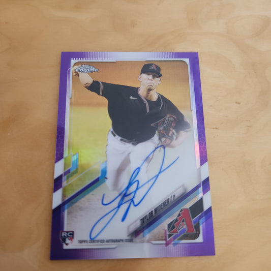 Topps Chrome Purple Taylor RC Auto 206/250 #RA-TW