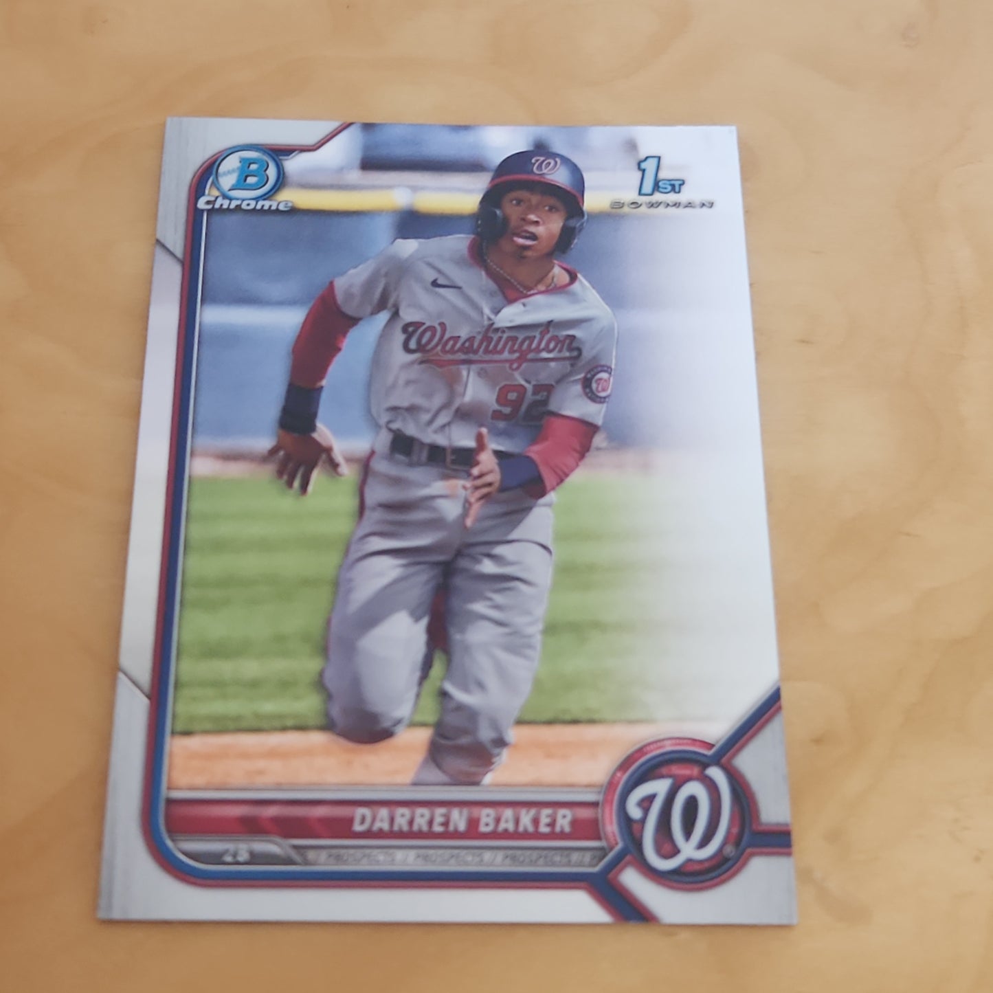 Topps 1st Bowman Chrome Darren Baker #BCP-131